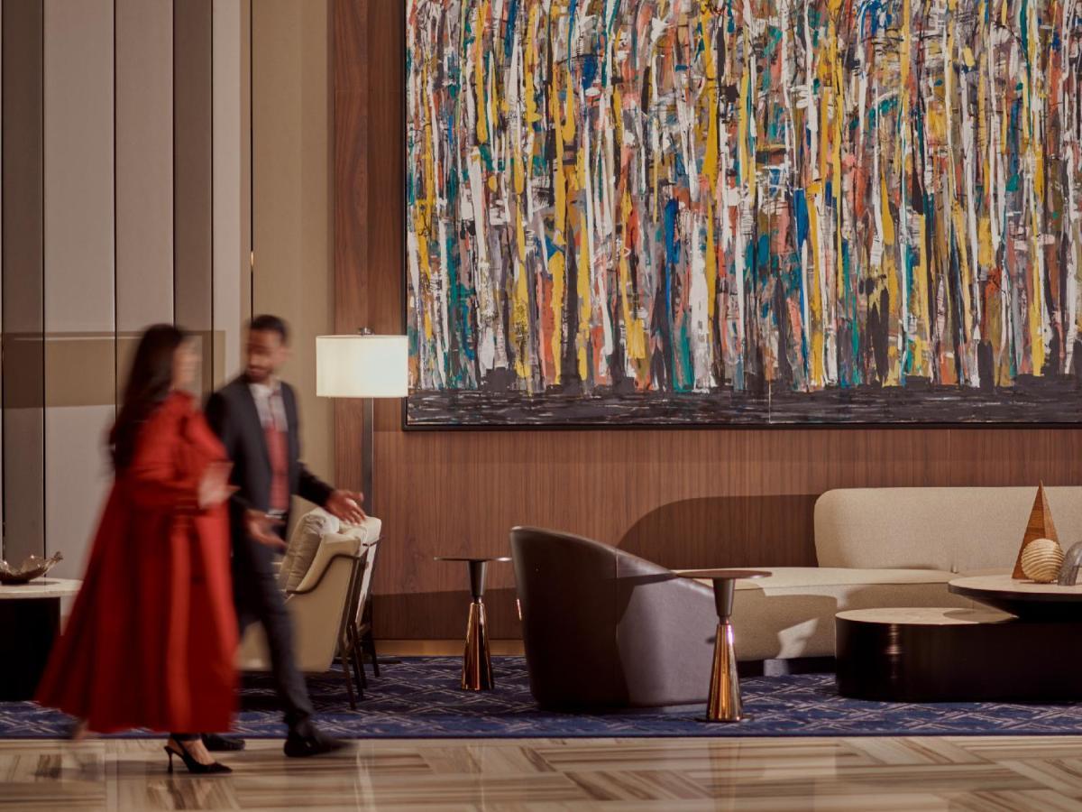 Grand Hyatt Kuwait 호텔 쿠웨이트 외부 사진 The lobby of the hotel